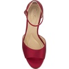 image:imageJessica Simpson Womens Sohilea Platform Peep Toe PumpChili Pepper Satin