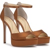 image:imageJessica Simpson Womens Sohilea Platform Peep Toe PumpGolden Copper Satin