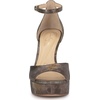image:imageJessica Simpson Womens Sohilea Platform Peep Toe PumpMetallic Combo Sateen
