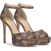 image:imageJessica Simpson Womens Sohilea Platform Peep Toe PumpMetallic Combo Sateen