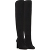 image:imageJessica Simpson Womens Sussta Wide CalfBlack Microsuede Wide Calf