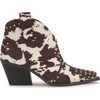 image:imageJessica Simpson Zadie 2Dark BrownWhite Cow Print Microsuede
