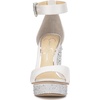 image:imageJessica Simpson womens Everyn Platform SandalWhite Satin