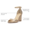 image:imageJessica Simpson womens LuxcillaChampagne Shimmer Sand