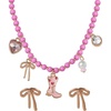 image:imageJessica Simpson Girls Jewelry Set with Charm Necklace and Stud EarringsPink