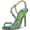 image:imageJessica Simpson Jaycin Embellished Heeled SandalsBlue Green Combo