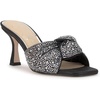 image:imageJessica Simpson Womens Evirra Knotted High Heel SandalBlack Shimmer Sand