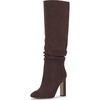 image:imageJessica Simpson Womens Minerva Knee High Slouch BootDark Truffle Stretch Supreme Microsuede