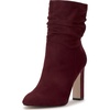 Dark Cherry Stretch Microsuede