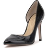 Black Crinkled Patent