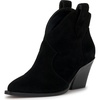 Black Oiled Suede