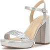 image:imageJessica Simpson womens SkiliaSilver Shimmer Sand