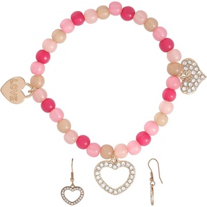 image:imageJessica Simpson Kids Imitation Gold Plated Bracelet  Fashion JewelryPink