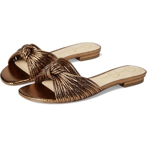 image:imageJessica Simpson Womens Dydra Knotted Flat SandalBronze