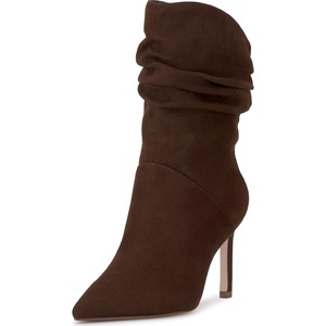 image:imageJessica Simpson Womens Elisti Scrunch High Heel BootieWalnut