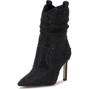 image:imageJessica Simpson Womens Evgena Embellished Western BootBlack