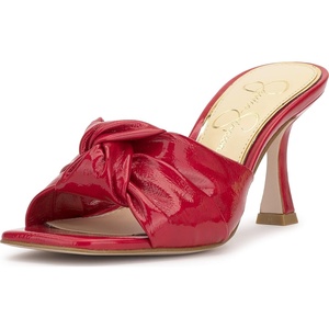 image:imageJessica Simpson Womens Evirra Knotted High Heel SandalRed Muse