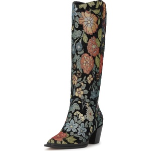 image:imageJessica Simpson Womens HemmiaBlack Multi Harvest Country Jacquard