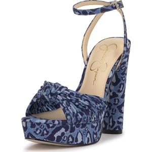image:imageJessica Simpson Womens Immie Ankle Strap Platform SandalBlue Multi