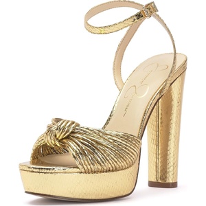 image:imageJessica Simpson Womens Immie Ankle Strap Platform SandalGold