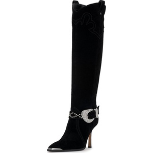 image:imageJessica Simpson Womens KenzinBlack Oiled Suede