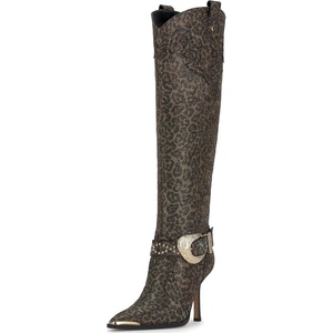 image:imageJessica Simpson Womens KenzinNatural Leopard Sparkle