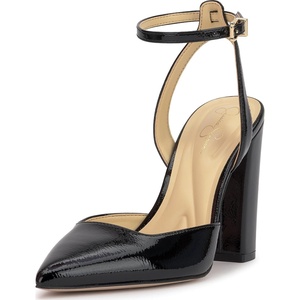 image:imageJessica Simpson Womens Nazela Block HeelBlack Patent