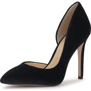 image:imageJessica Simpson Womens Prizma DOrsay PumpBlack Lux Velvet
