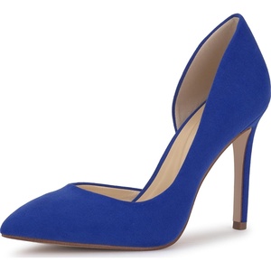 image:imageJessica Simpson Womens Prizma DOrsay PumpBlue Royale Supreme Microsuede
