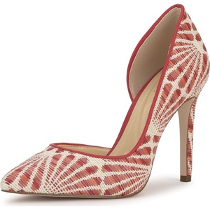 image:imageJessica Simpson Womens Prizma DOrsay PumpPoppy Combo Raffia