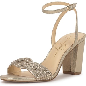 image:imageJessica Simpson womens SieneaLight Gold Shimmer Sand