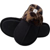 image:imageJessica Simpson Girls Comfy Slippers  Cute Faux Fur Slipon Shoes Memory Foam House SlipperLeopard