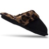 image:imageJessica Simpson Girls Comfy Slippers  Cute Faux Fur Slipon Shoes Memory Foam House SlipperLeopard