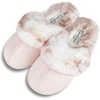 image:imageJessica Simpson Girls Comfy Slippers  Cute Faux Fur Slipon Shoes Memory Foam House SlipperPink