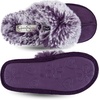image:imageJessica Simpson Girls Comfy Slippers  Cute Faux Fur Slipon Shoes Memory Foam House SlipperPurple