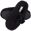 image:imageJessica Simpson Girls Plush Marshmallow Slide on House Slipper Clog With Memory FoamBlack