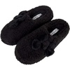image:imageJessica Simpson Girls Plush Marshmallow Slide on House Slipper Clog With Memory FoamBlack