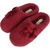 image:imageJessica Simpson Girls Plush Marshmallow Slide on House Slipper Clog With Memory FoamBurgundy