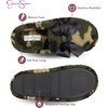 image:imageJessica Simpson Girls Plush Marshmallow Slide on House Slipper Clog With Memory FoamCamo
