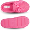 image:imageJessica Simpson Girls Plush Marshmallow Slide on House Slipper Clog With Memory FoamFuschia