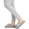 image:imageJessica Simpson Girls Plush Marshmallow Slide on House Slipper Clog With Memory FoamGrey