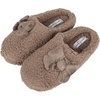 image:imageJessica Simpson Girls Plush Marshmallow Slide on House Slipper Clog With Memory FoamTaupe