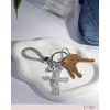 image:imageJessica Simpson Turquoise or Pave Crystal Bag Charm Keychain for WomenSilver Cross