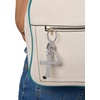 image:imageJessica Simpson Turquoise or Pave Crystal Bag Charm Keychain for WomenSilver Cross
