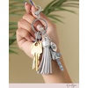 image:imageJessica Simpson Turquoise or Pave Crystal Bag Charm Keychain for WomenTurquoise Cross