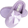 image:imageJessica Simpson UnisexChild Plush Marshmallow Slide on House Slipper Clog with Memory FoamLilac