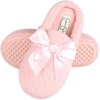 image:imageJessica Simpson UnisexChild Plush Marshmallow Slide on House Slipper Clog with Memory FoamPink
