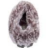 image:imageJessica Simpson Womens Faux Fur Clog  Comfy Furry Soft Indoor House Slippers with Memory FoamGrey