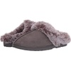 image:imageJessica Simpson Womens Faux Fur Clog  Comfy Furry Soft Indoor House Slippers with Memory FoamGrey