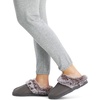 image:imageJessica Simpson Womens Faux Fur Clog  Comfy Furry Soft Indoor House Slippers with Memory FoamGrey